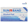 Sun Band Alcohol Pad 70% Swab 100Pcs