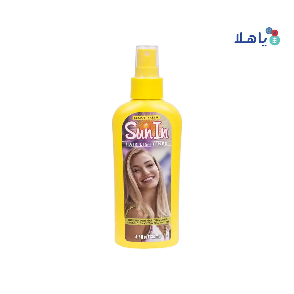 SUN IN LEMON FRESH HAIR SPRAY 138ML