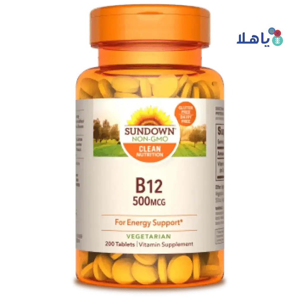 SUNDOWN - SUNDOWN B - 12 500MCG 200TAB - Pharmazone - 