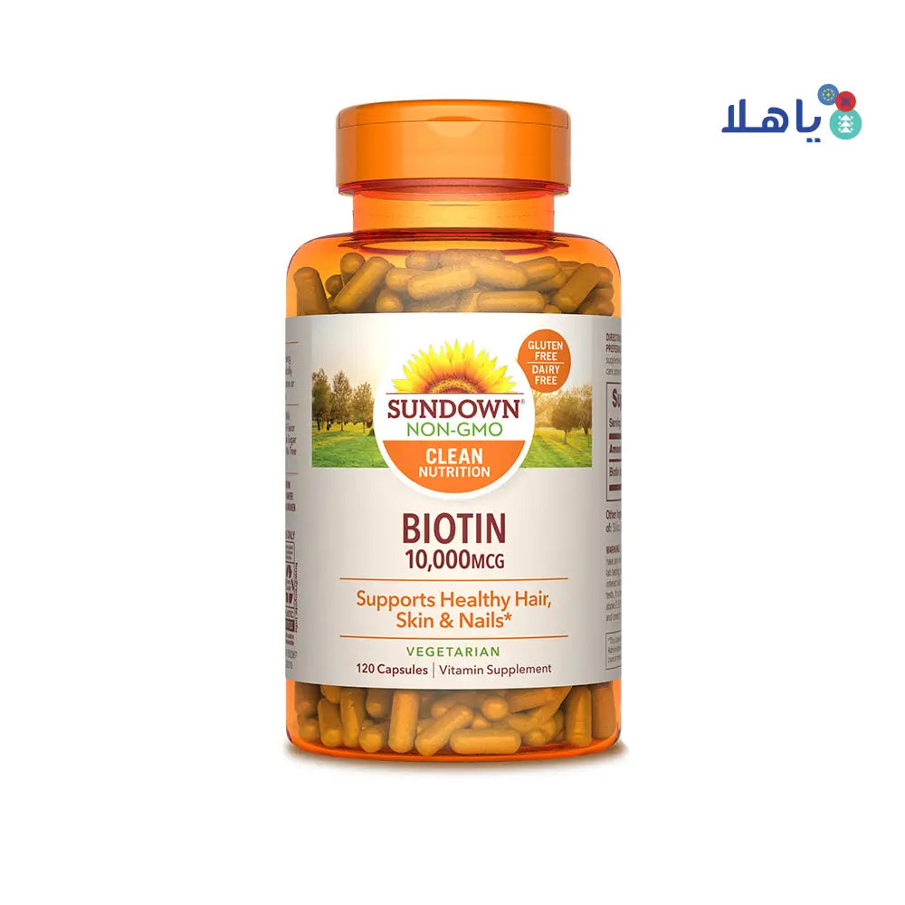 SUNDOWN BIOTIN 10000MCG 120CAP