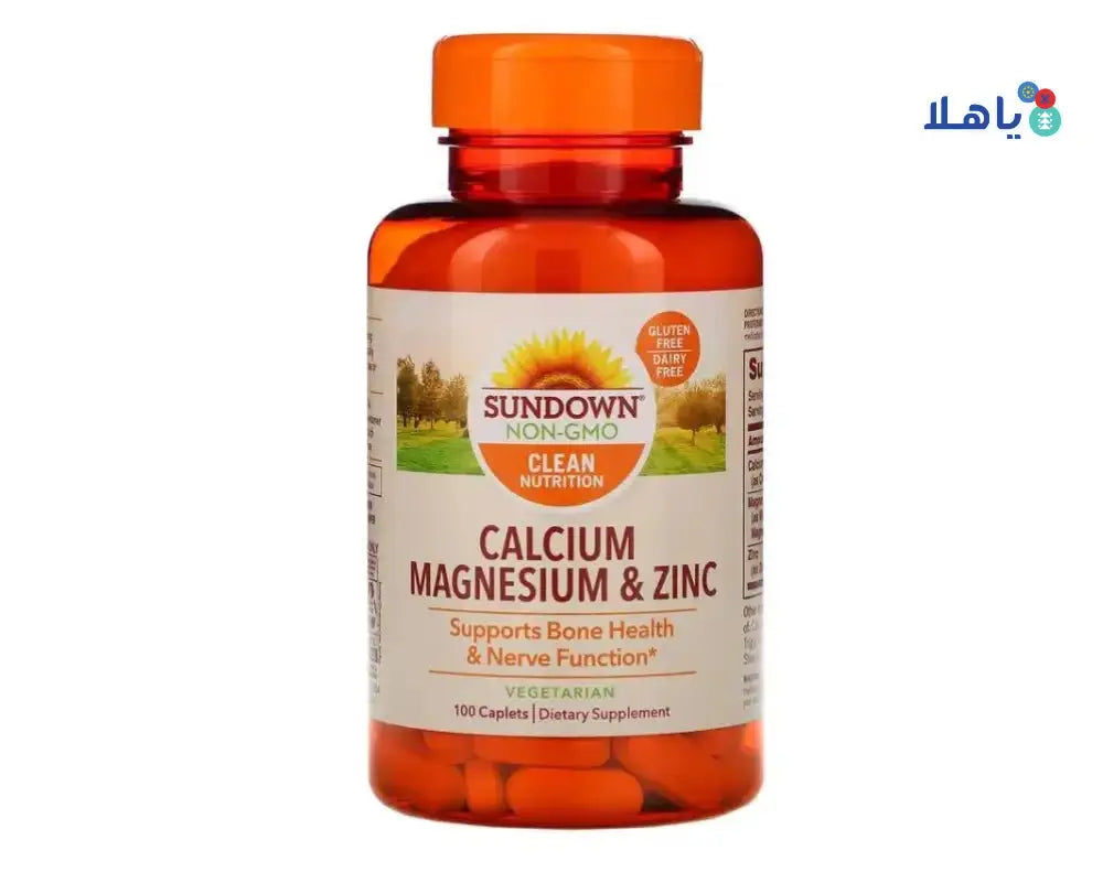 SUNDOWN - Sundown Cal+Mg+Zn 100Cap - Pharmazone - 