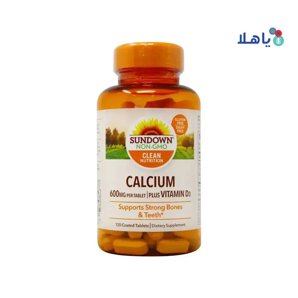 SUNDOWN - Sundown Calcium 600Mg Plus Vit - D3 120Tab - Pharmazone - 