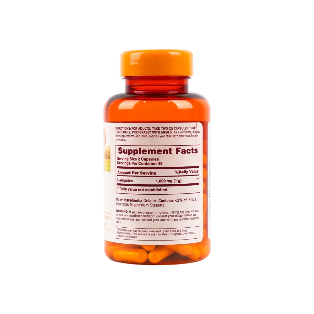 SUNDOWN L-ARGININE 500MG 90CAP