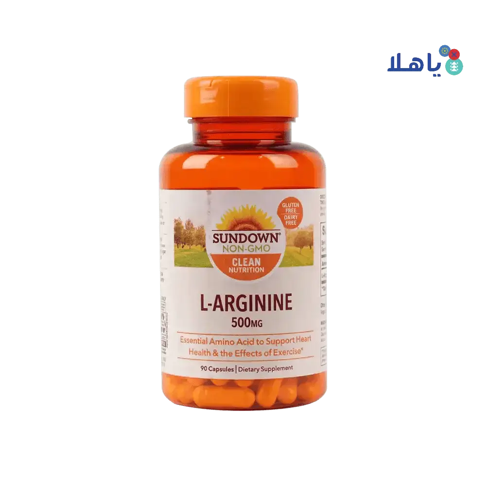 SUNDOWN - SUNDOWN L - ARGININE 500MG 90CAP - Pharmazone - 