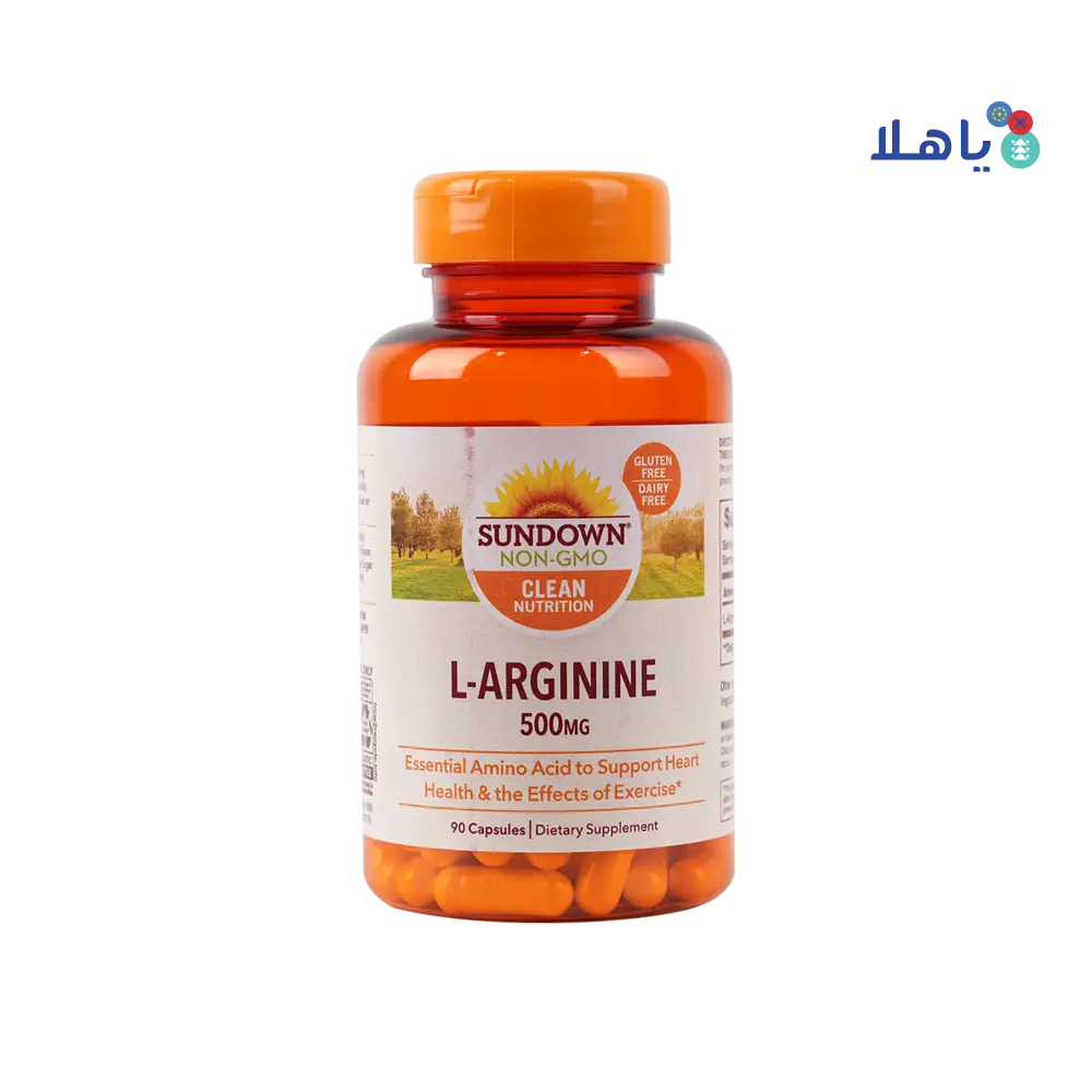 SUNDOWN L-ARGININE 500MG 90CAP