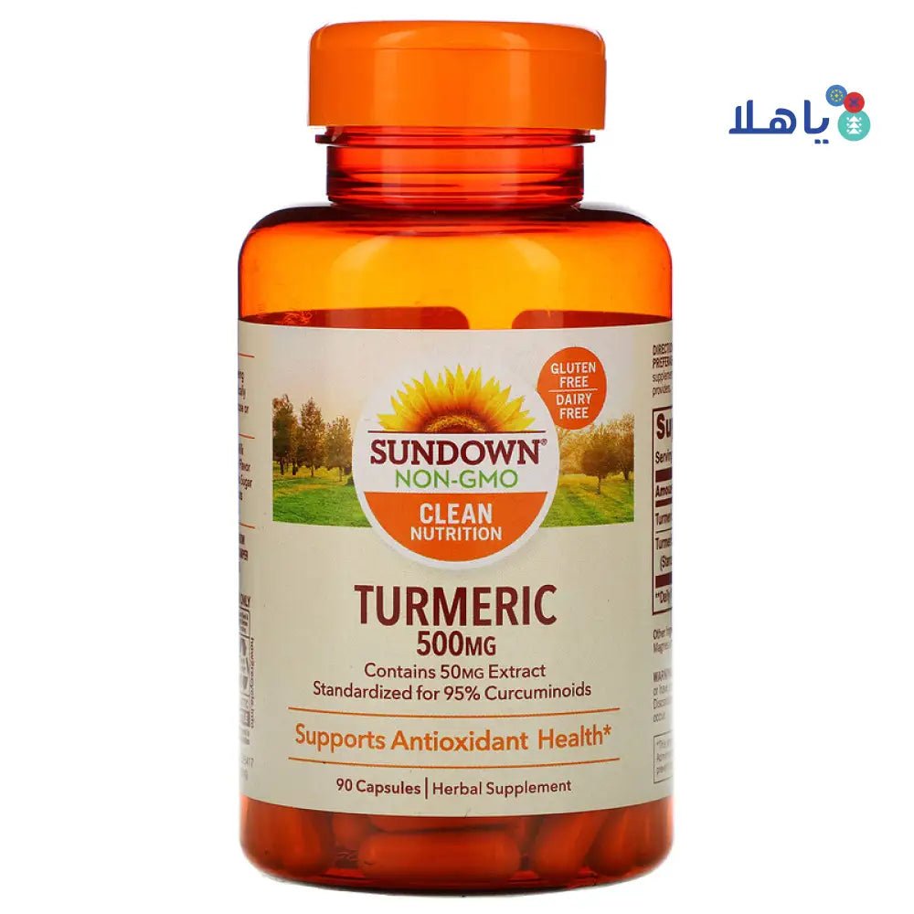 SUNDOWN - Sundown Turmeric 500Mg 90 Cap - Pharmazone - 