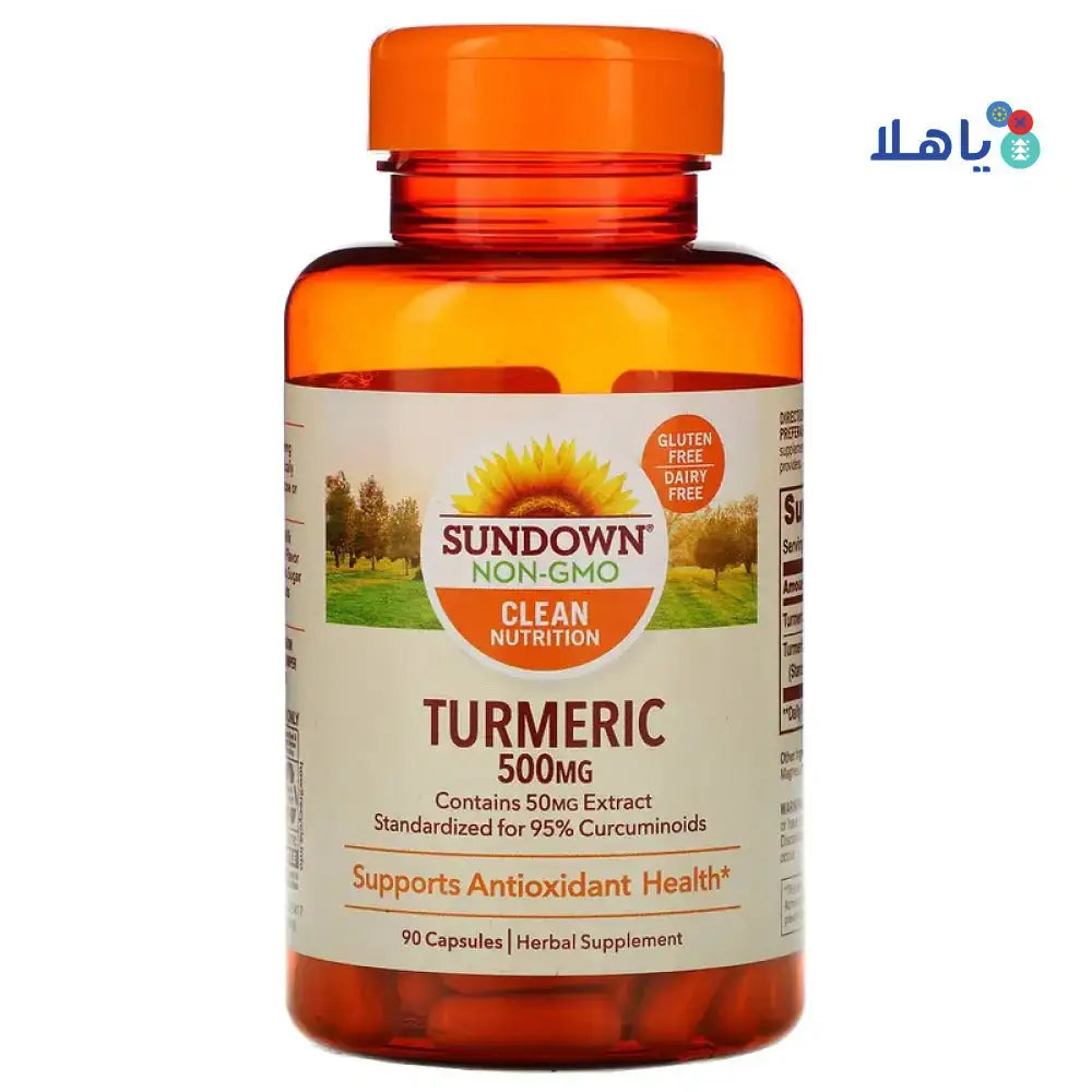 SUNDOWN - Sundown Turmeric 500Mg 90 Cap - Pharmazone - 