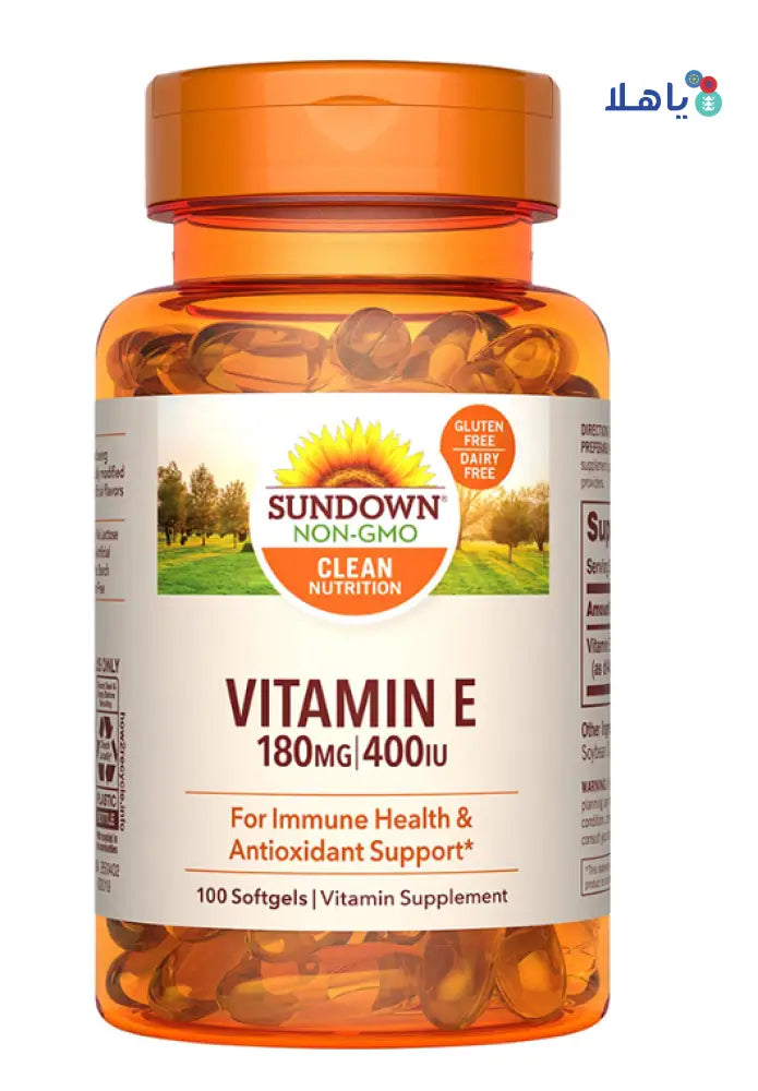 SUNDOWN VIT E 400IU 100TAB.