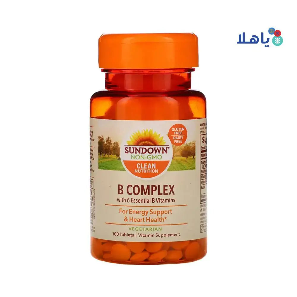 SUNDOWN - Sundown Vitamin B Complex 100 Tab - Pharmazone - 