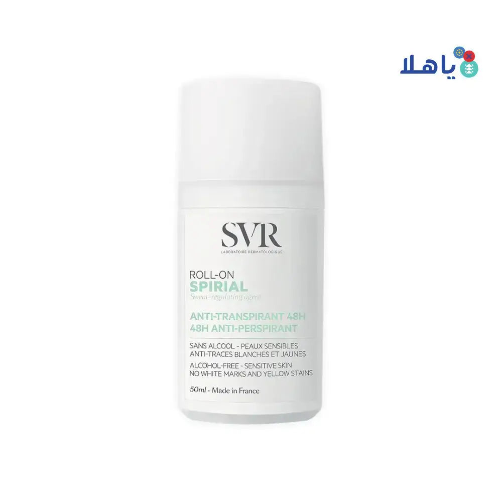 SVR - SVR SPIRIAL DEO ROLL ON 48H ANTI - PERSPIRANT 50ML - Pharmazone - 