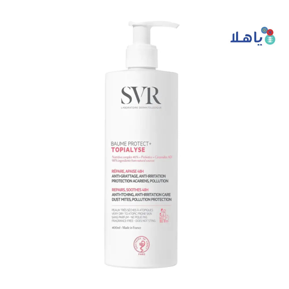 Svr Topialyse Baume Protect+ 400Ml