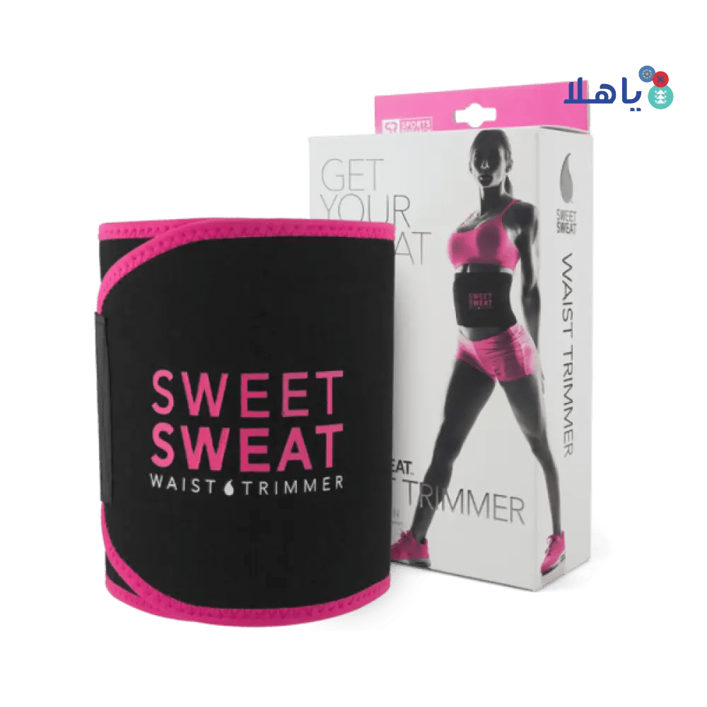 SWEET SWEAT - Sweet Sweat Waist Trimmer Black & Pink - L - Pharmazone - 