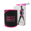 Sweet Sweat Waist Trimmer Black & Pink-L