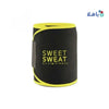 Sweet Sweat Waist Trimmer Black & Yellow-M