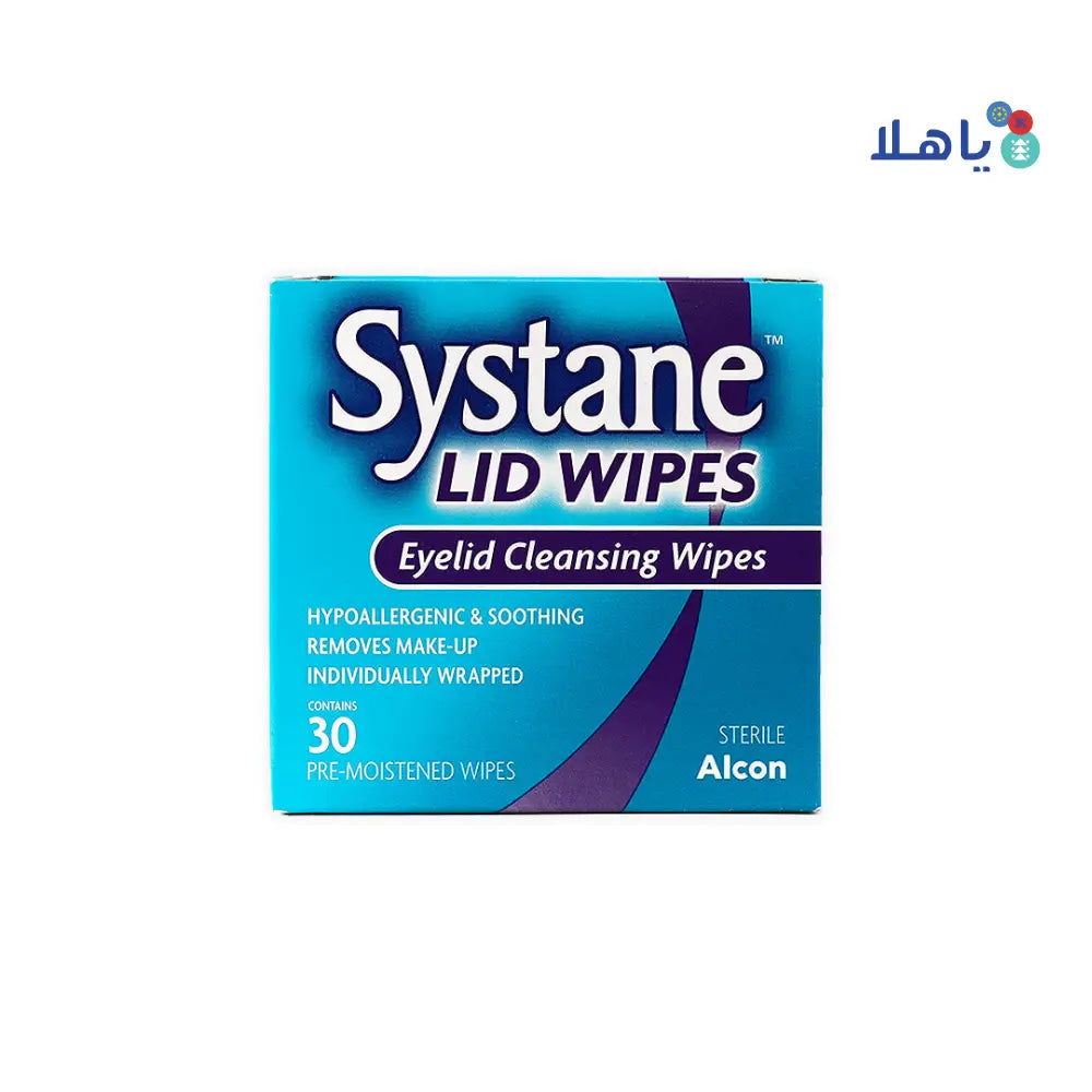 SYSTANE LID WIPES EYE CLEAN 30WIPES