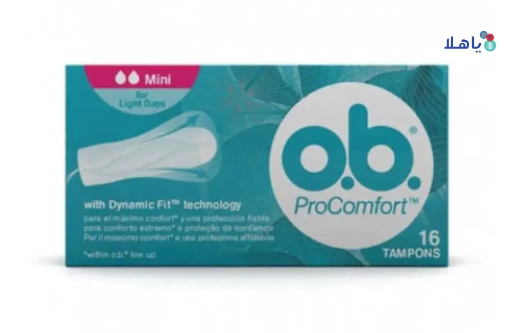 TAMPON O.B  MINI 16PCS