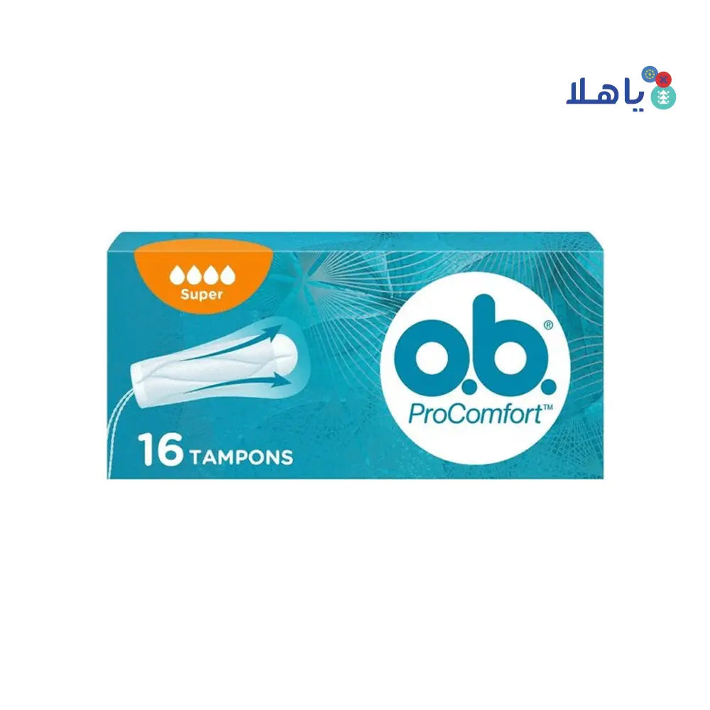 Tampon O.B. Procomfort Super 16 Pcs