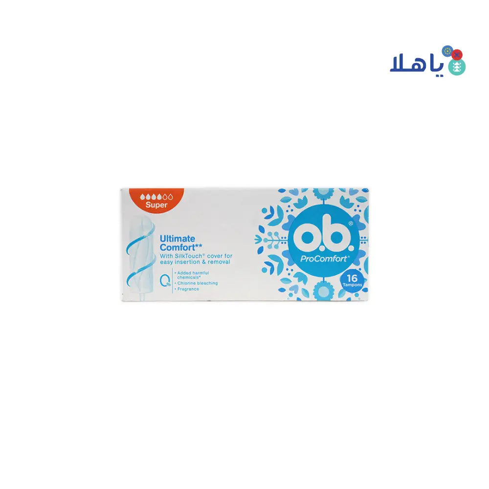 Tampon OB Procomfort Super 16Pcs