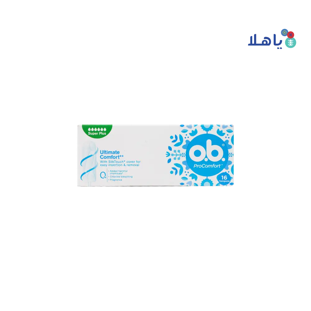 TAMPON O.B. PROCOMFORT SUPER PLUS 16PCS