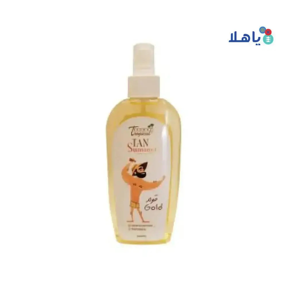 TAN SUMMER - TAN SUMMER TANNING OIL (GOLD) - Pharmazone - 