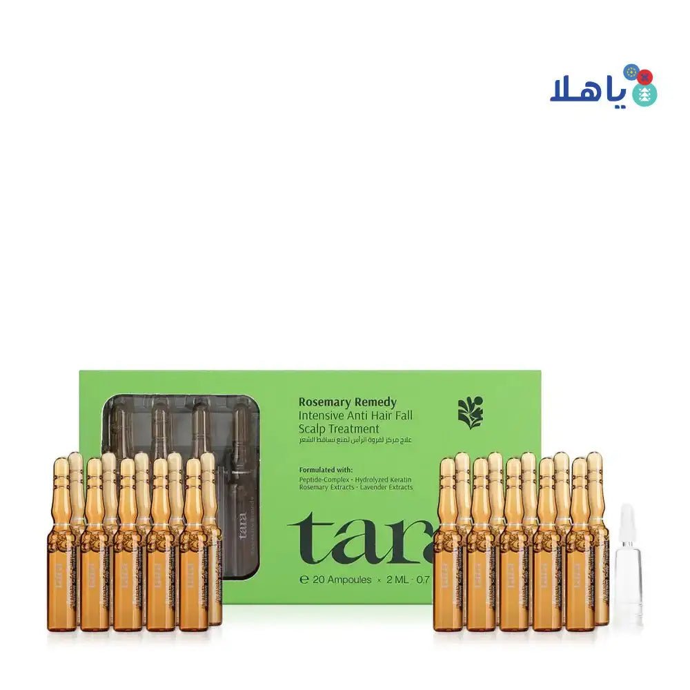 TARA - Tara Rosemary Remedy Anti HairFall Scalp Treatment 20AmpX2ml - Pharmazone - 