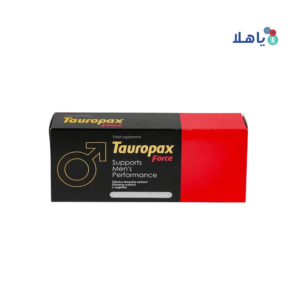 Pharmazone - Tauropax Force Supports Men's 60cap - Pharmazone - 