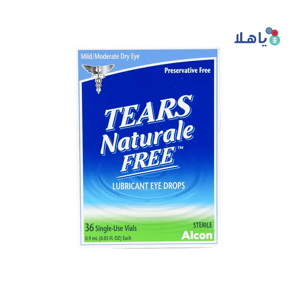 ALCON - Tears Natural Free Eye Drops 36 Vials - Pharmazone - 