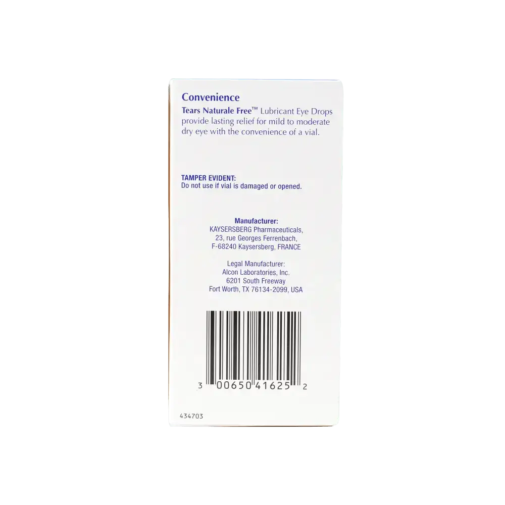 ALCON - Tears Natural Free Eye Drops 36 Vials - Pharmazone - 