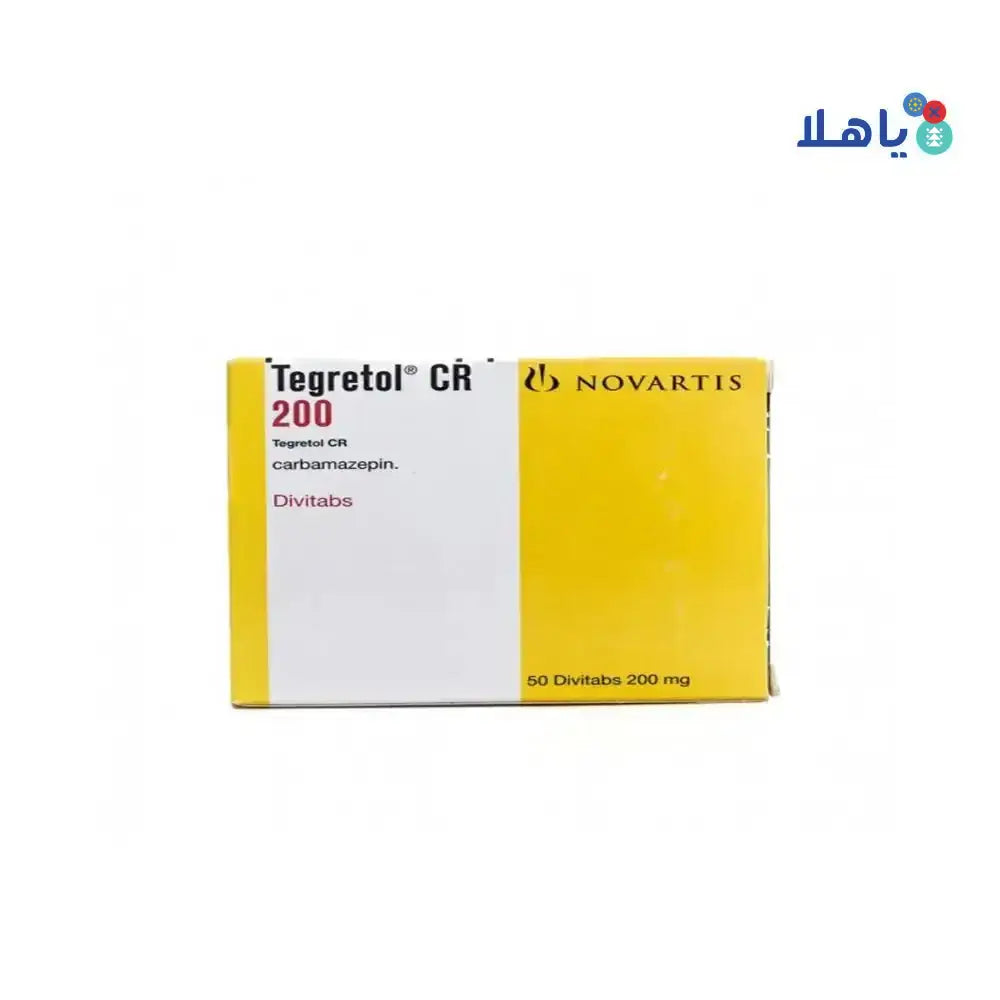 NOVARTIS PHARMA - TEGRETOL CR 200MG 50 TAB - Pharmazone - 