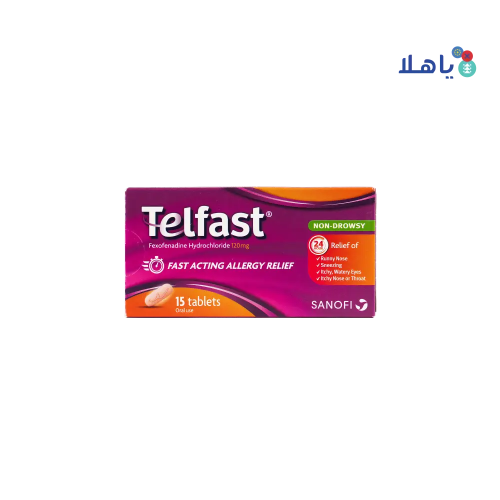 TELFAST 120MG 15TAB