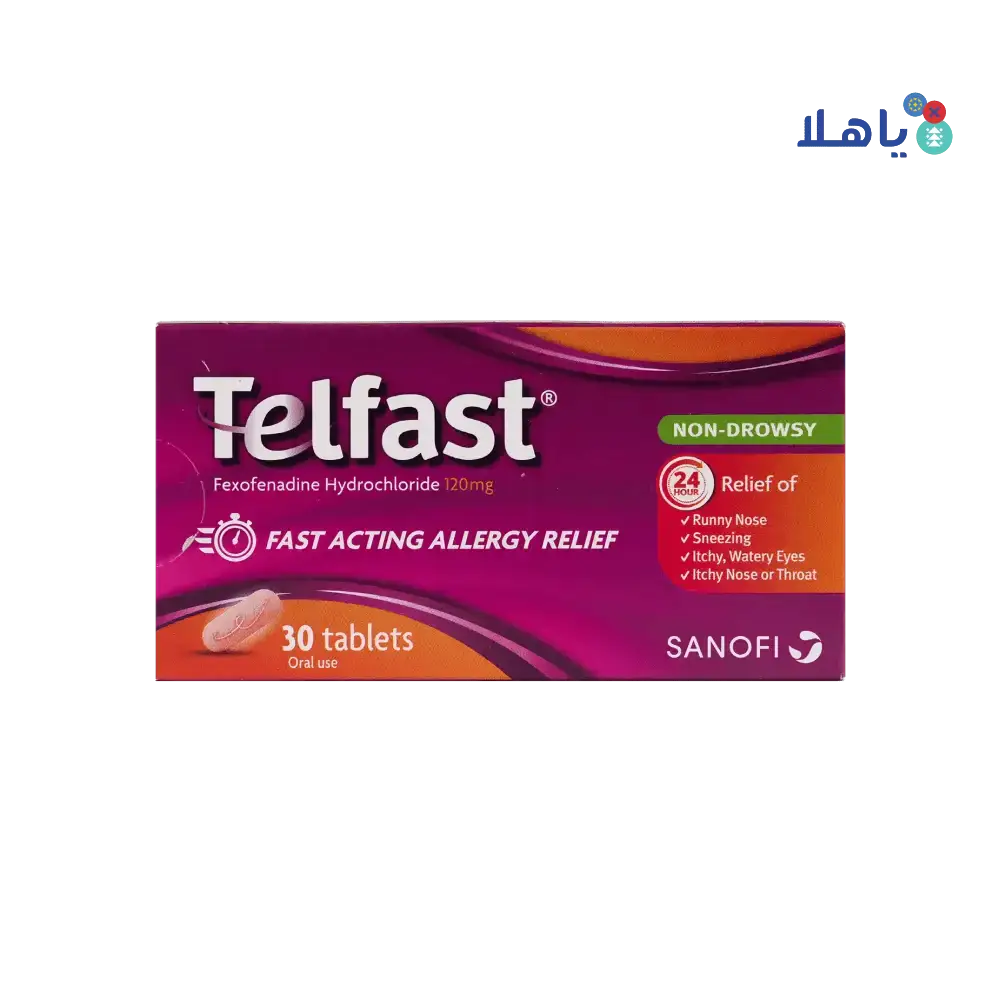 SANOFI Consumer - Telfast 120Mg 30Tab - Pharmazone - 