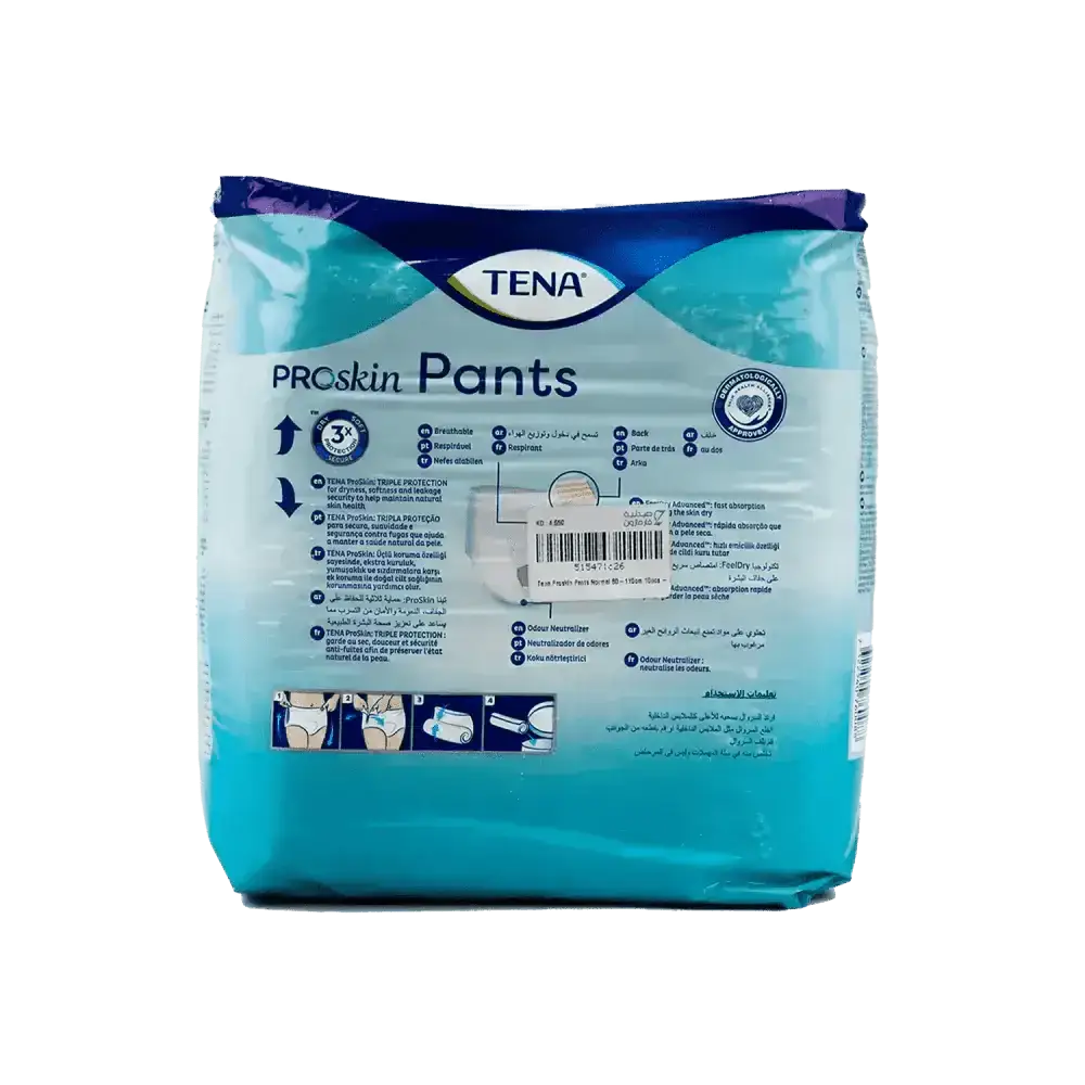 Tena - Tena Proskin Pants Normal M 80 - 110cm 10Pcs - Pharmazone - 