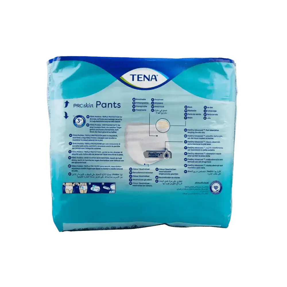 Tena - Tena Proskin Pants Normal XL 120 - 160cm 15Pcs - Pharmazone - 