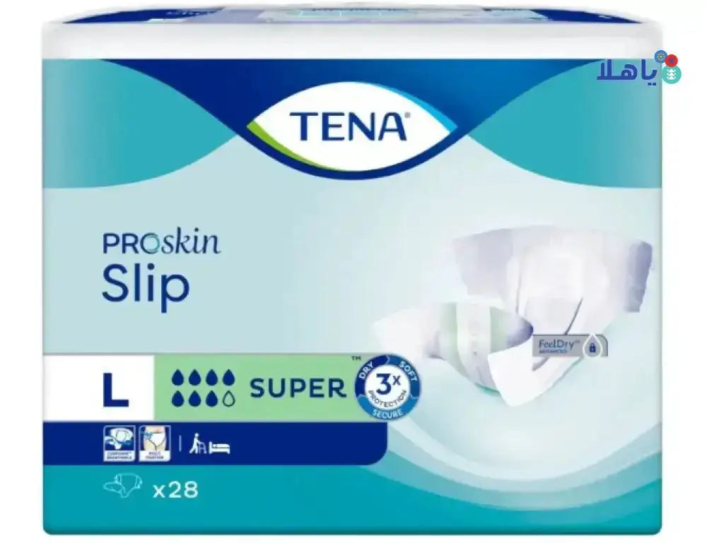 Tena - Tena Proskin Slip Super L 28Pcs - Pharmazone - 