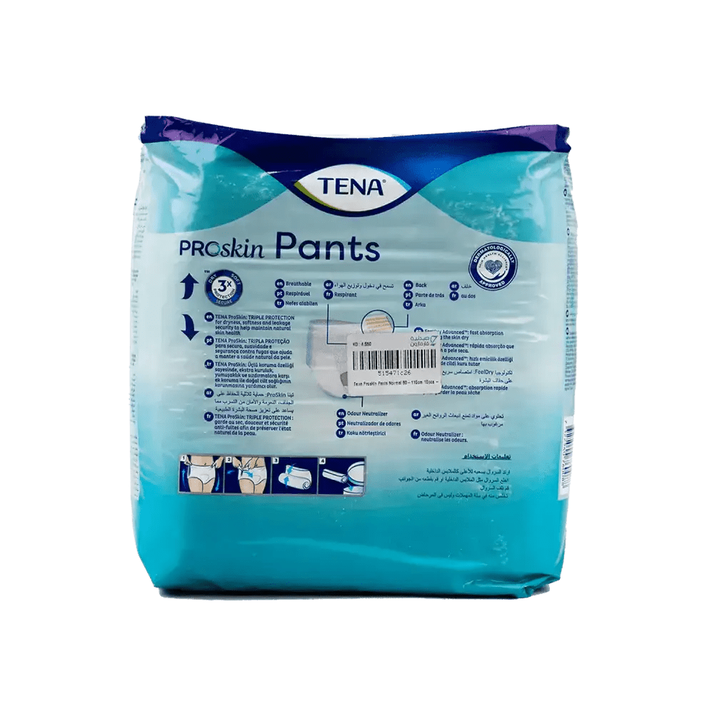 Tena - Tena Proskin Pants Normal M 80 - 110cm 10Pcs - Pharmazone - 