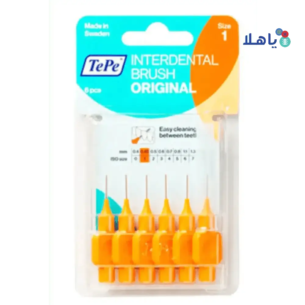 TEPE - Tepe Interdental Brush Orange 0.45mm - Size 1 - Pharmazone - 