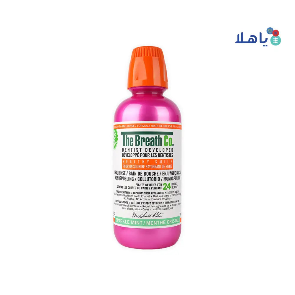 The Breath Sparkle Mint Oral Rinse 500Ml