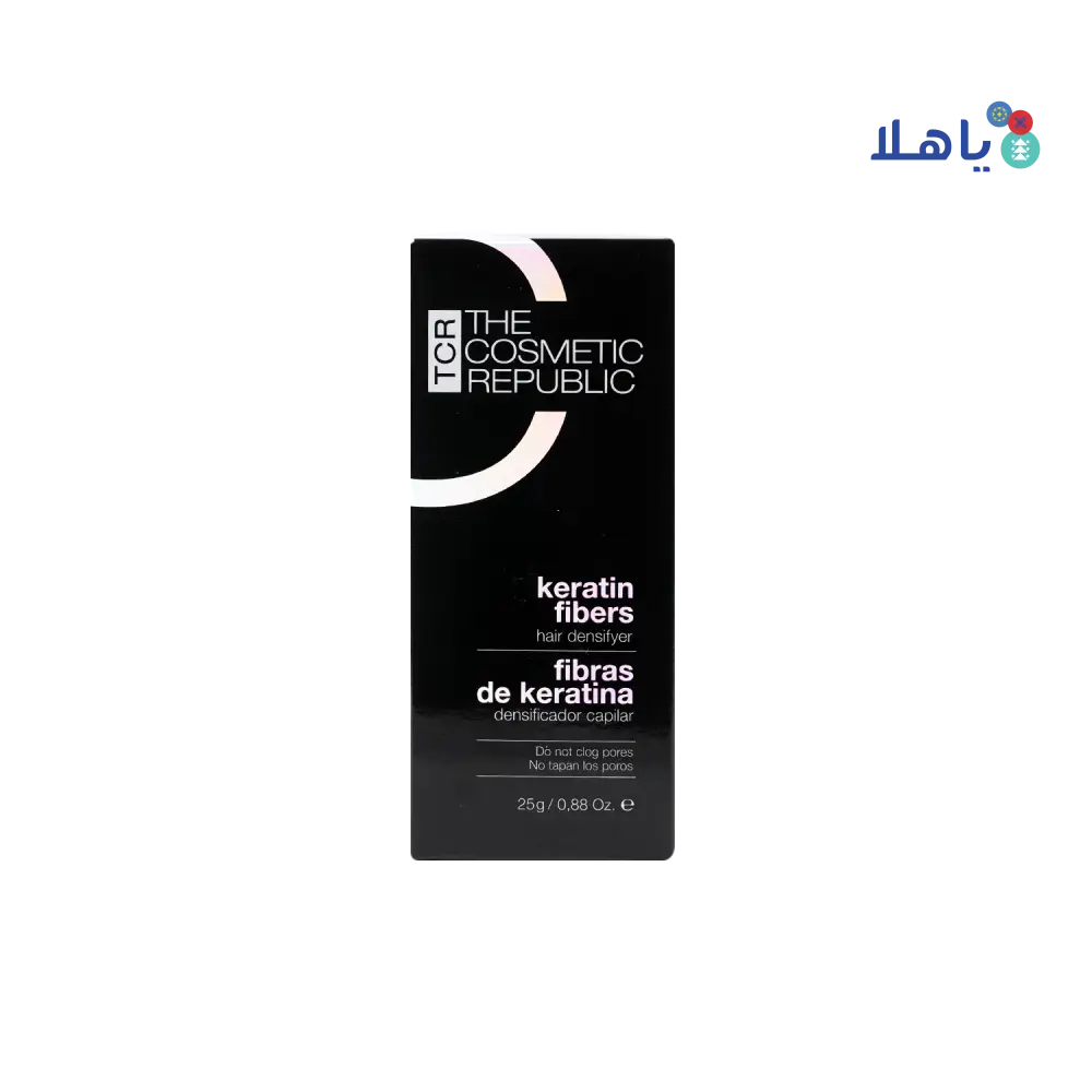 The Cosmetic Republic Keratin Fibers Negro Black 25G