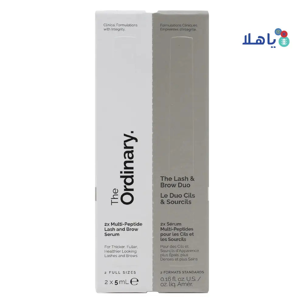 The Ordinary 2X Multi-Peptide Lash & Brow Serum 2X5ml