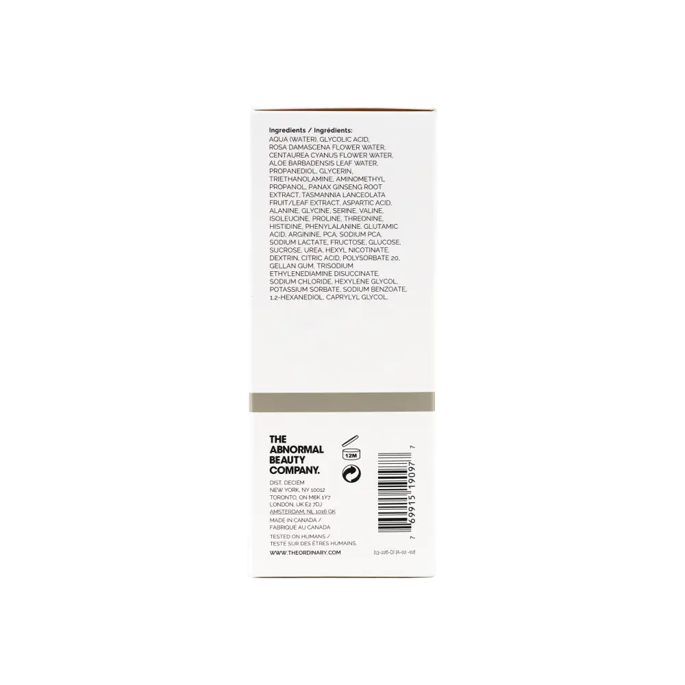 THE ORDINARY GLYCOLIC ACID 7% TONING SOLUTION 240ML