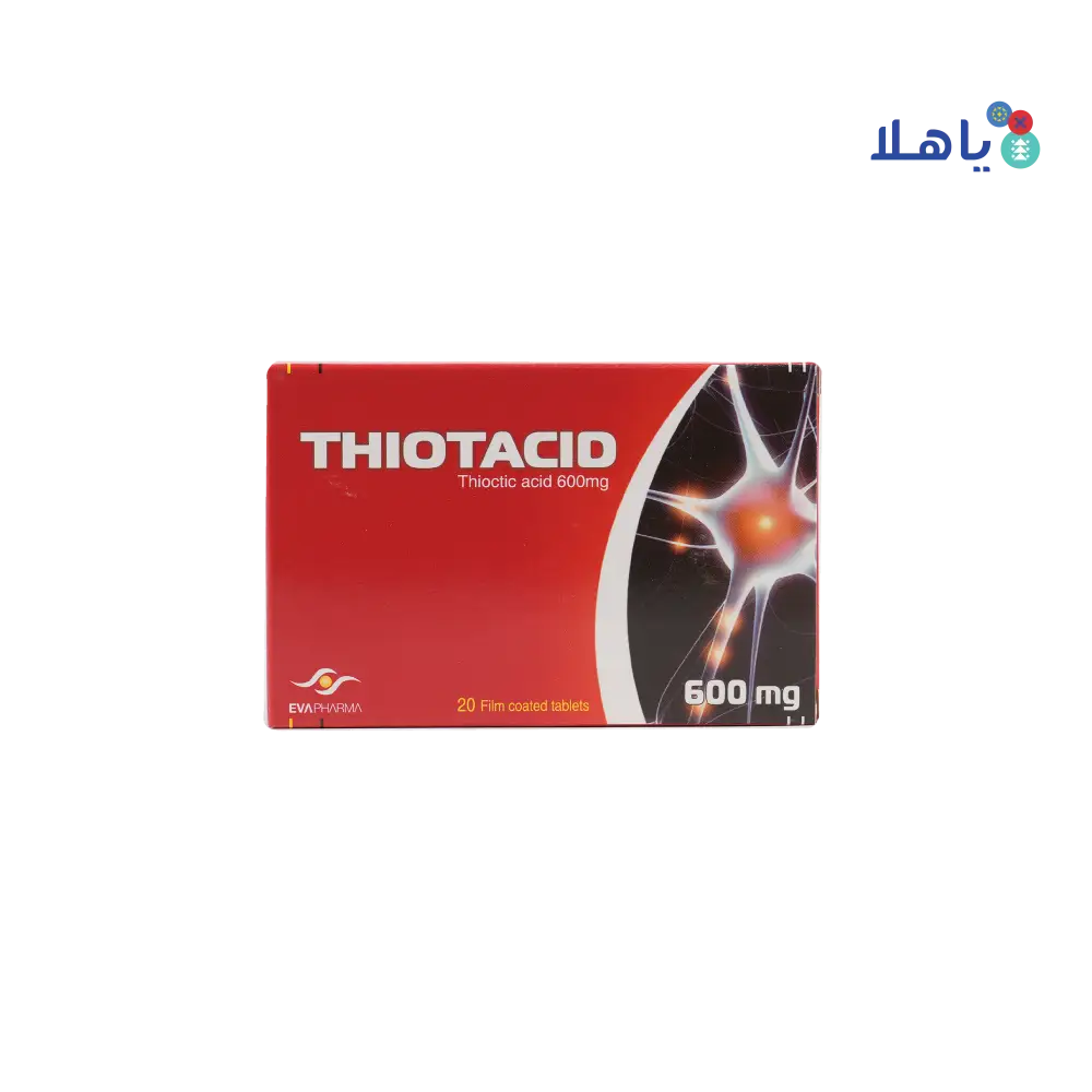 THIOTACID 600MG 20TAB