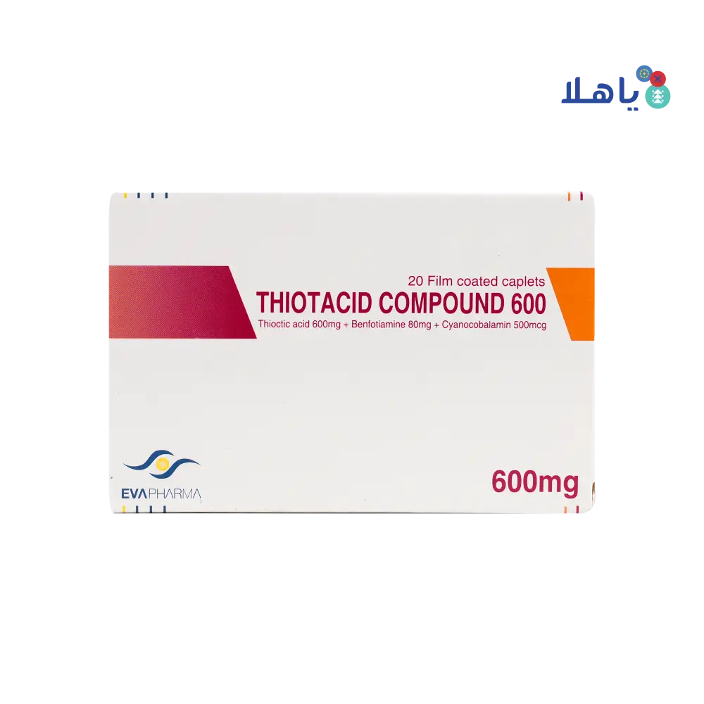 THIOTACID COMPOUND 600MG 20TAB