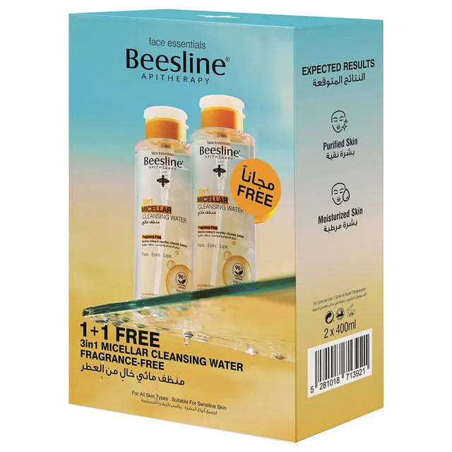 Beesline 3IN1 Micellar Cleansing Water 400ML (1+1)