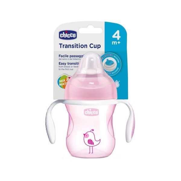 Chicco Transition Cup Girl (4m+) 200ml-9972