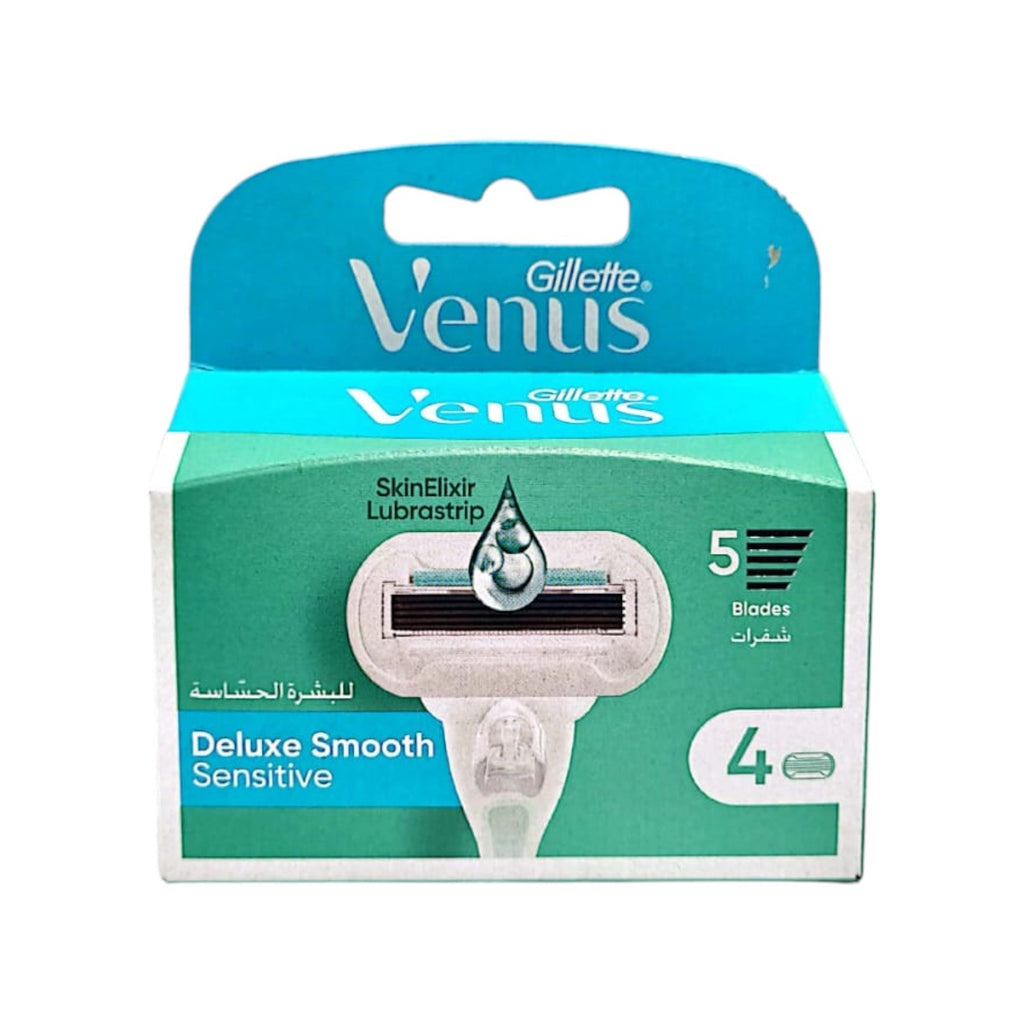 GILLETTE VENUS DELUXE SMOOTH SENSITIVE 4CRT-7386