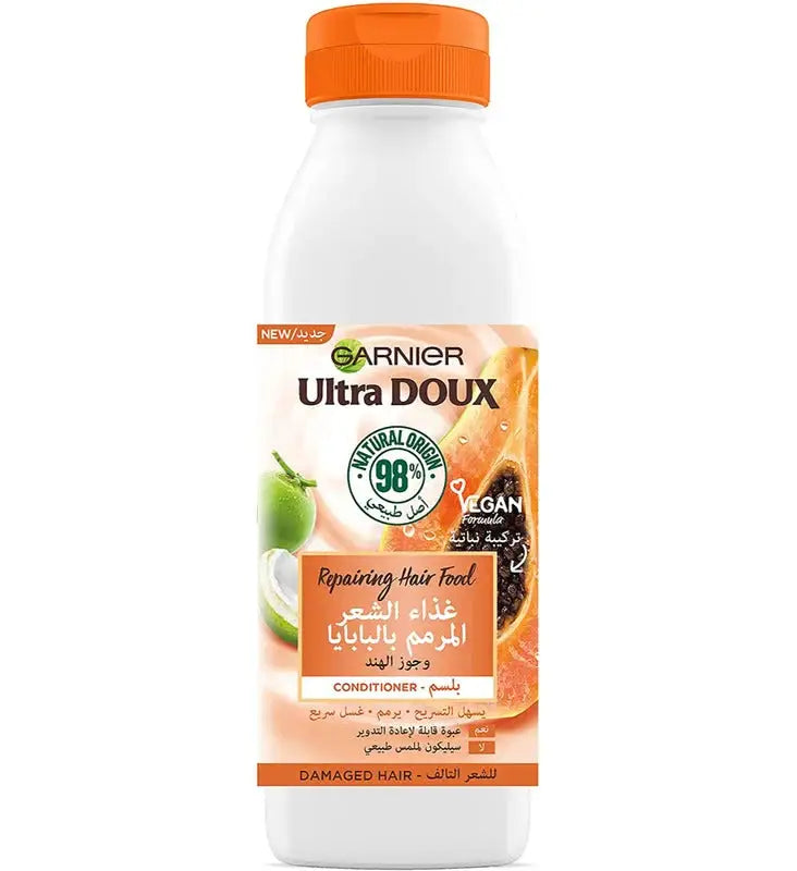 Garnier Repairing Hair Food Conditioner 350ml-Damaged Hair