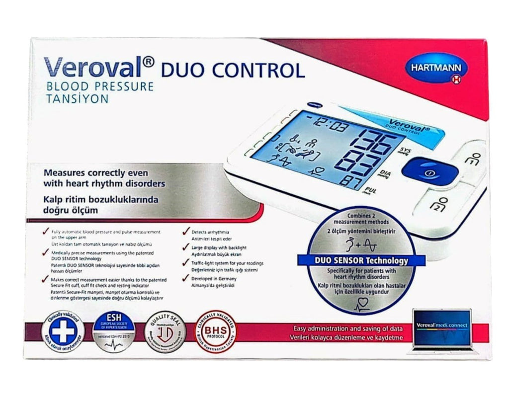 Hartmann Veroval Duo Control BP Monitor-L