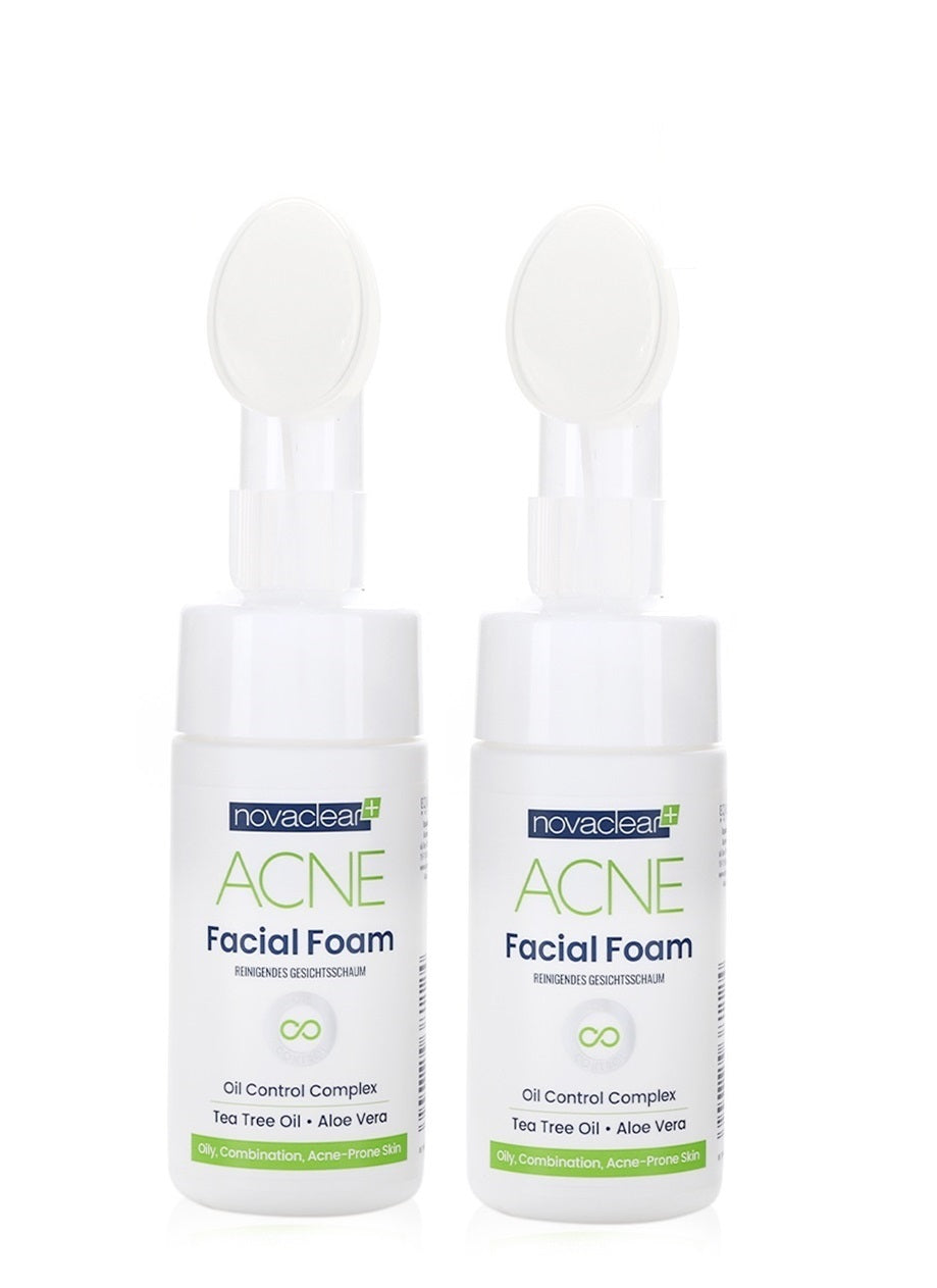 Novaclear Acne Facial Foam 100ml 1+1 Offer