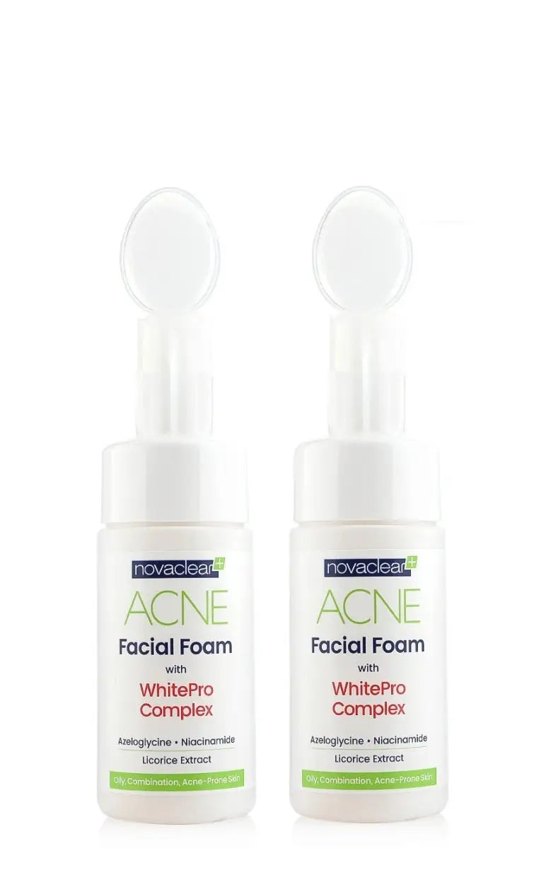 Novaclear Acne Facial Foam With Whitepro 100ml 1 + 1 Offer