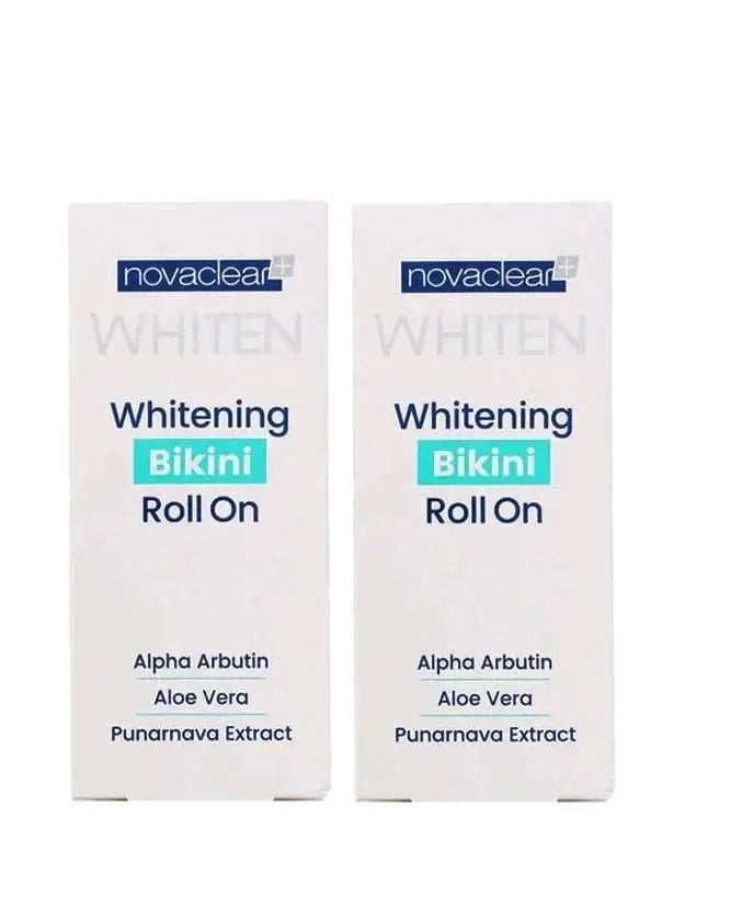 Novaclear Whitening Bikini Roll On 50ml 1+1 Offer